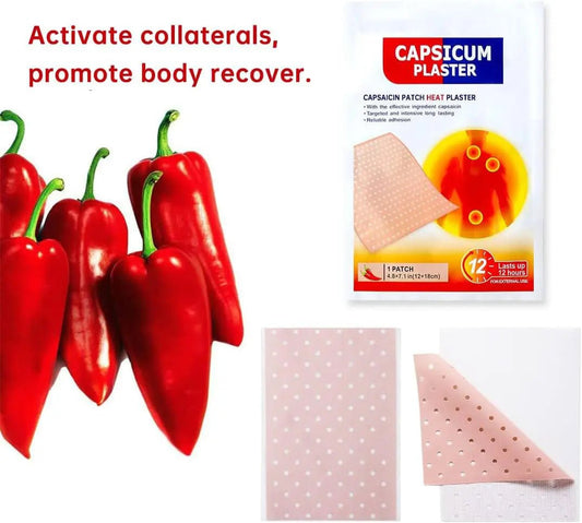 Capsicum Plaster 5 Pcs Pain Relief Patch loji