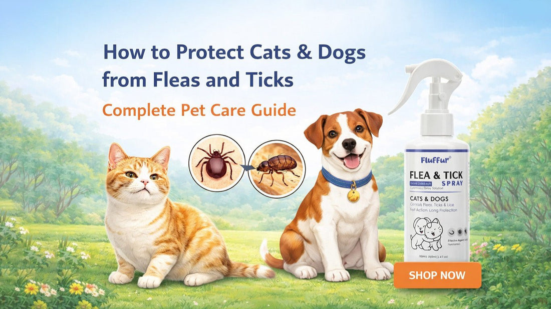 Protect your pets from fleas and ticks