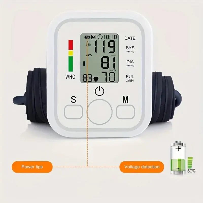 Blood Pressure Monitor Arm Style – Automatic Digital BP Machine for Home Use Medonik