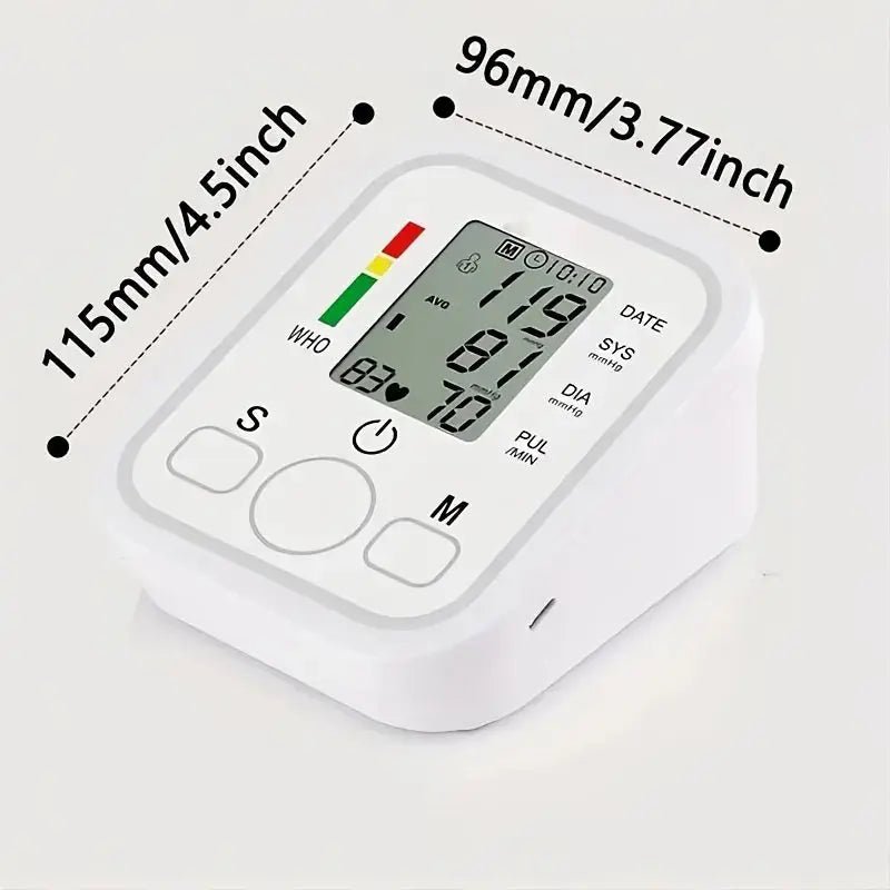 Blood Pressure Monitor Arm Style – Automatic Digital BP Machine for Home Use Medonik