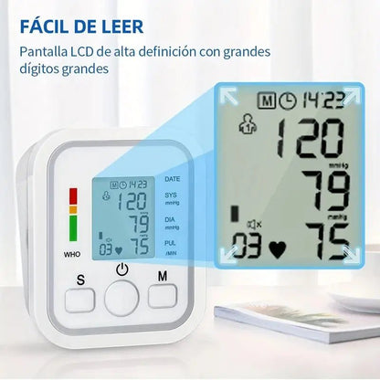 Blood Pressure Monitor Arm Style – Automatic Digital BP Machine for Home Use Medonik