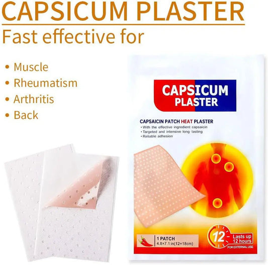 Capsicum Plaster 5 Pcs Pain Relief Patch loji