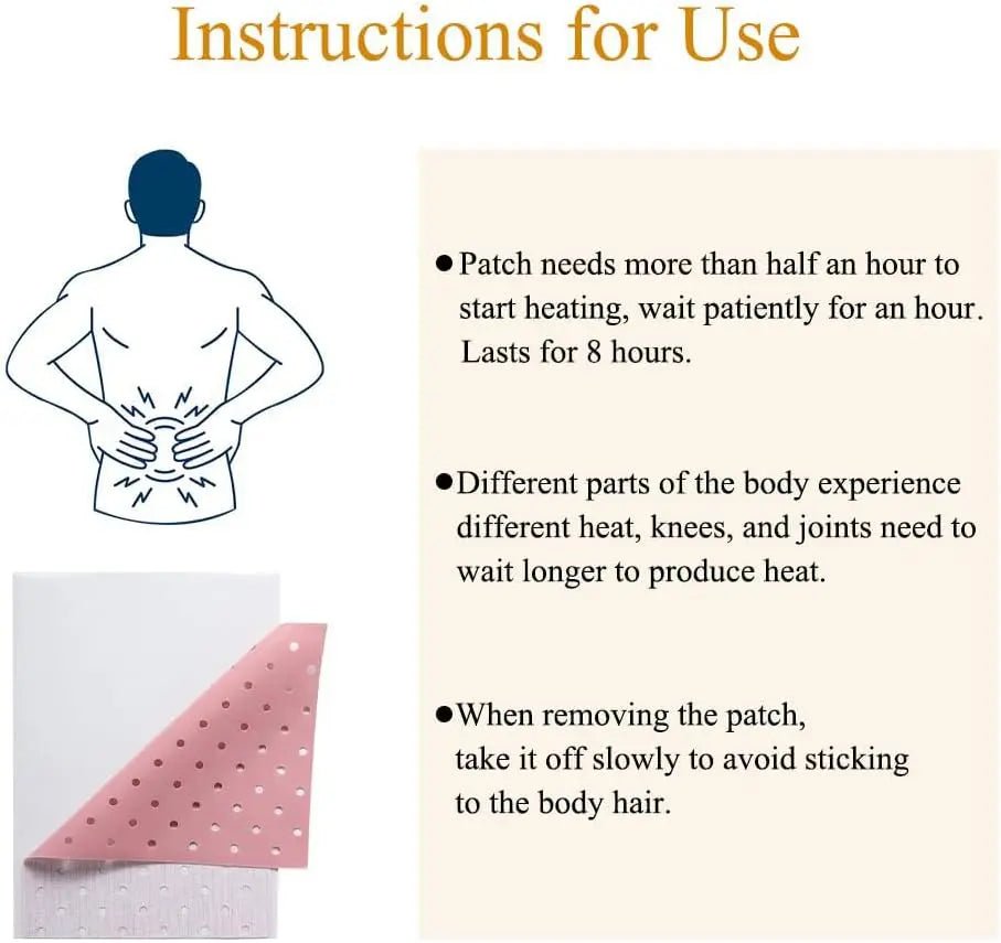 Capsicum Plaster 5 Pcs Pain Relief Patch loji