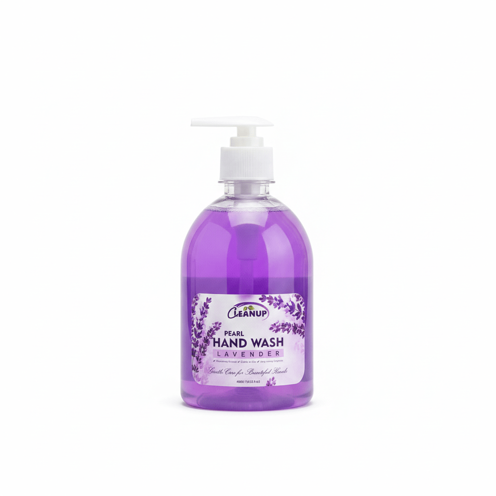 Cleanup Pearl Hand Wash Lavender pearl formula bottle