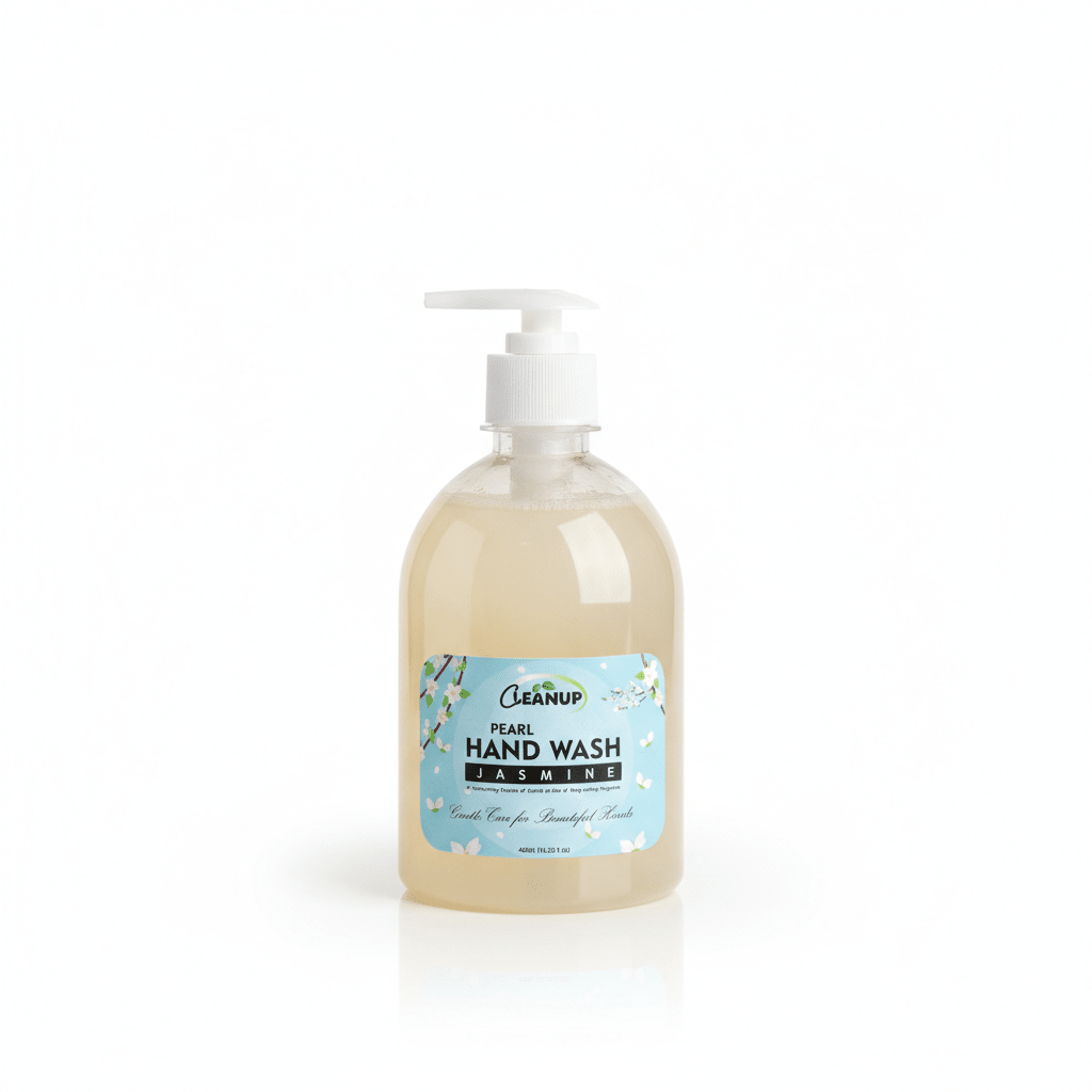 Cleanup Pearl Hand Wash Jasmine liquid soap