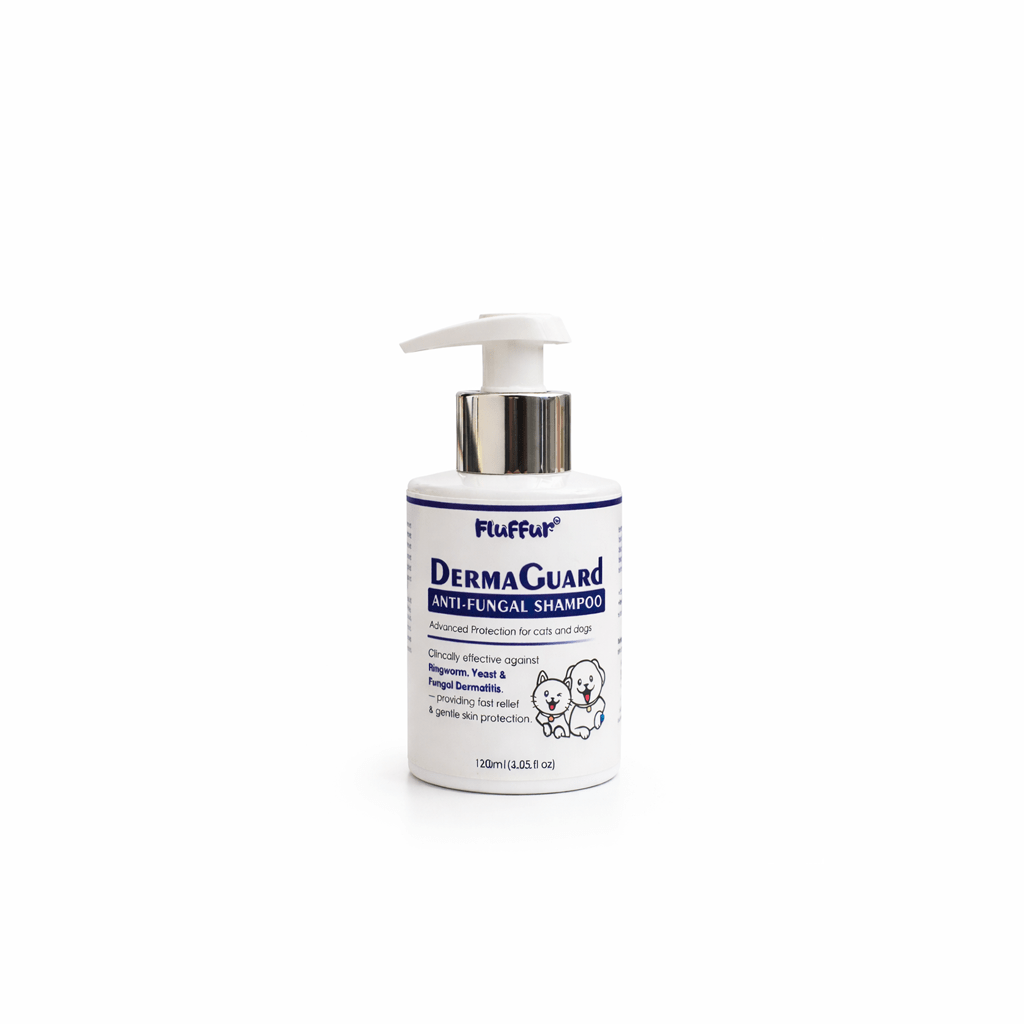 Fluffur DermaGuard Anti-Fungal Shampoo for cats and dogs