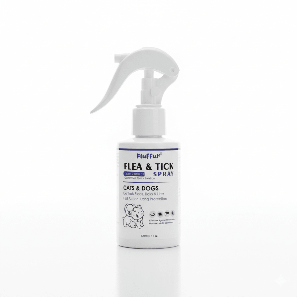 Fluffur Flea & Tick Spray loji