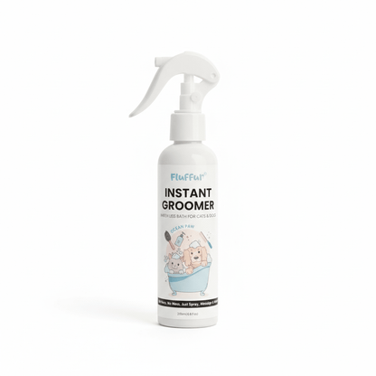 Fluffur Instant Groomer – Waterless Grooming Spray for Cats & Dogs loji