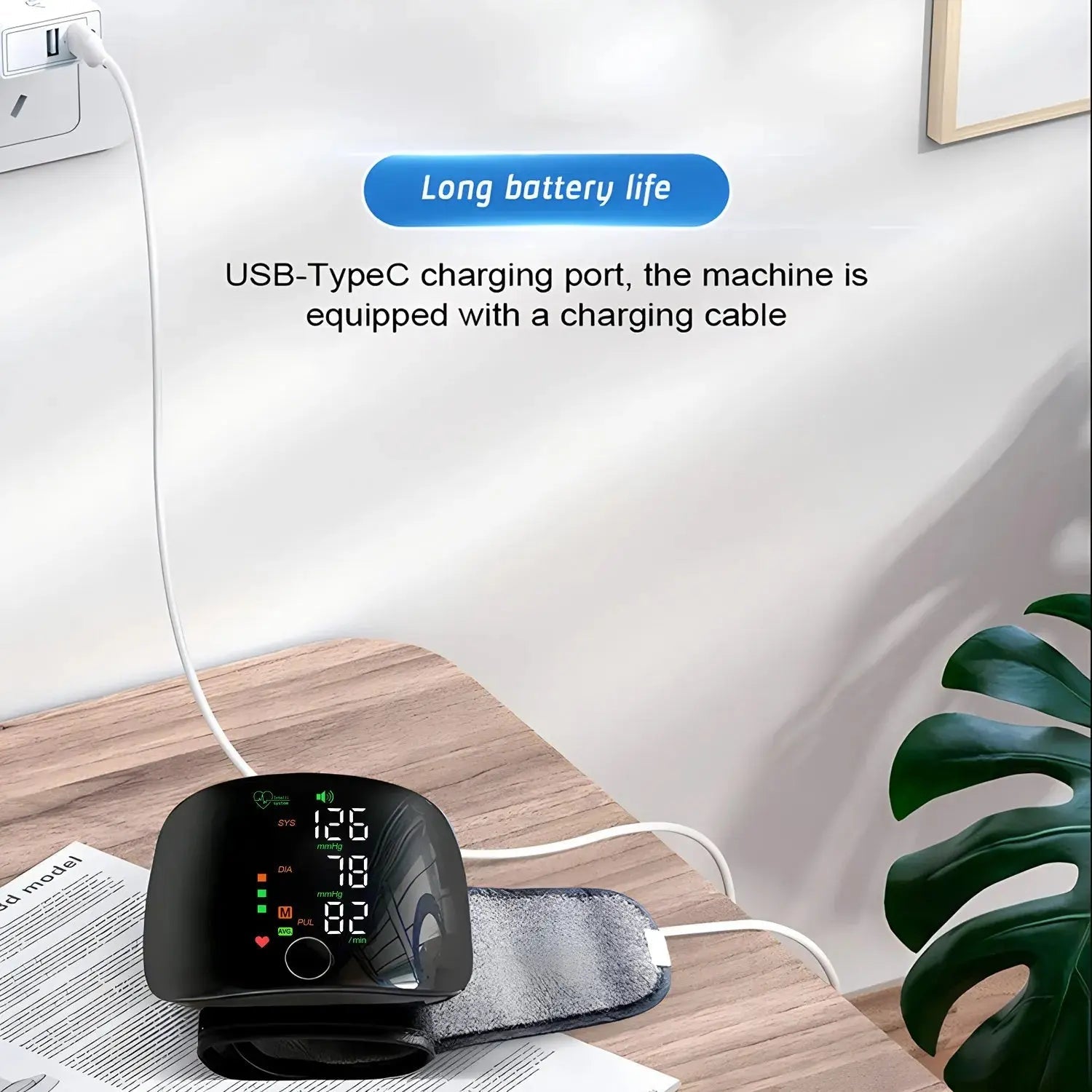 Smart Digital Wrist BP Monitor – Accurate Blood Pressure Machine for Home Use Medonik