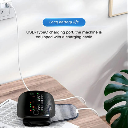Smart Digital Wrist BP Monitor – Accurate Blood Pressure Machine for Home Use Medonik